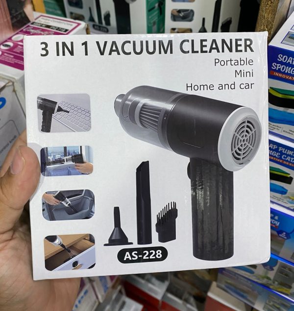 3 In 1 Portable Vacuum Cleaner