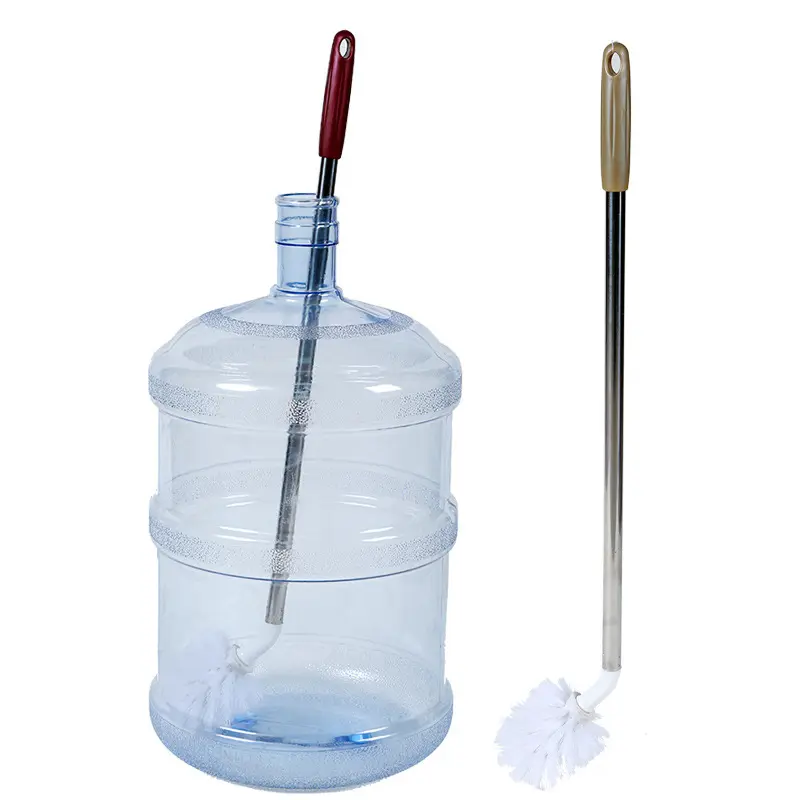 19 Liter Water Bottle Cleaning Brush - Nylon with Long Handle Stick