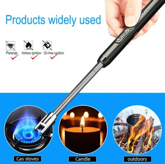 Rechargeable Lighter With Usb Charging | Flameless Windproof .